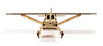 Wooden Toy Plane Puzzle – Retro Plane Model Home Decor image 3