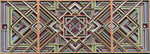 Astra Weave Triptych – 9 Layer Multi Piece Wooden Mandala Wall Art for Luxury Interiors image 2