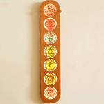 7 Chakras LED Frame: Illuminated Wall Decor for Balance and Harmony image 1