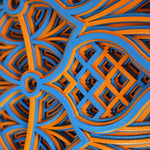 Flowered Multi Layered Wooden Mandala – 15″ x 15″ Inches image 5