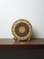 Mini OM Mandala with LED Lights – Handcrafted Wooden Wall Décor image 3