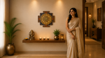 Shree Yantra LED Wall Decor Wooden Mandala Wall Art for Home & Office | Vastu Spiritual Wall Hanging with Lights image 6