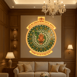 Khatu Shyam Multi Layered Wooden Mandala frame image 1