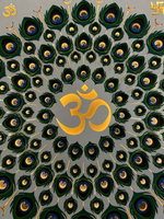 Morpankh OM Mandala –Multi Layered LED Wooden Wall Art image 2