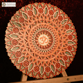 Om Mantra Multi Layered Wooden Mandala
