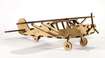 Wooden Toy Plane Puzzle – Retro Plane Model Home Decor image 4