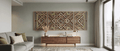 Astra Weave Triptych – 9 Layer Multi Piece Wooden Mandala Wall Art for Luxury Interiors