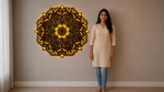 3D Multi-Layered Wooden Bodhi Tree Mandala Wall Art with LED Backlight | Premium 10-Layer Laser Cut Spiritual Relief Frame image 7