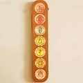 7 Chakras LED Frame: Illuminated Wall Decor for Balance and Harmony