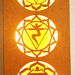 7 Chakras LED Frame: Illuminated Wall Decor for Balance and Harmony image 2