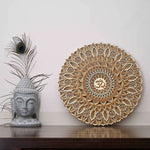 Om Mantra Multi Layered Wooden Mandala image 2