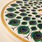 Divine Peacock Feather Om Mandala Wall Art – Backlit LED Illuminated Spiritual Decor with Remote Control image 5