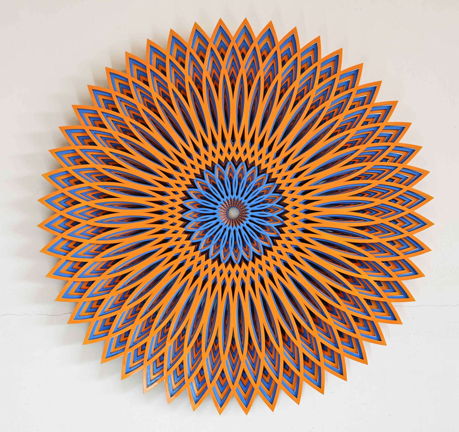 Harmony Mandala: Multi-Layered Chakra Wall Hanging