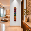 3D Wooden 7 Chakras Wall Hanging Art | Multi-Layered Mandala Wall Decor for Living Room