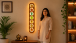 7 Chakras LED Frame: Illuminated Wall Decor for Balance and Harmony image 8