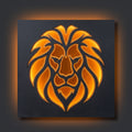 Majestic Lion 3D Multi-Layered Backlit Wooden Wall Art | Illuminated Wild Animal Relief Frame