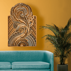 Captivating Nature Inspired Multi-Layered Wooden Mandala: A Mesmerizing Art Journey