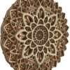 Flower Inspired Multi Layered Wooden Mandala