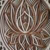 Lotus shaped wooden Mandala