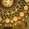 6” OM Wooden Mandala with LED Lights
