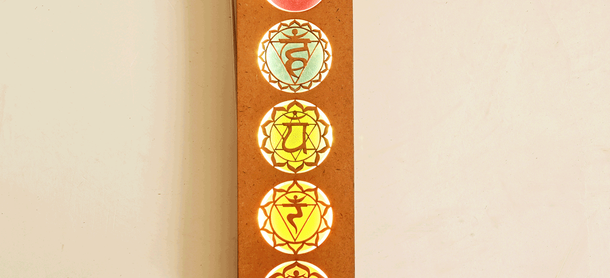 7 Chakras LED Frame