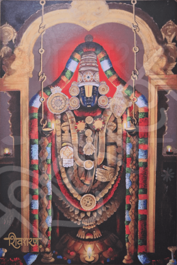 Tirupati - Balaji-hand-painting