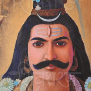 Mahadev-Trimbakeshwar-Nashik Hand Painting with Shehanag