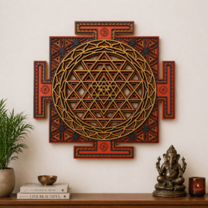 Shree Yantra with LED lights