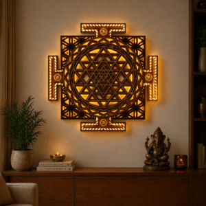 Shree Yantra with LED lights