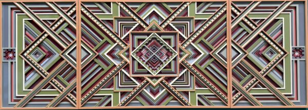 Astra Weave Triptych 3 Piece Mandala frame