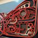 Motorcycle frame closeup photo