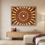 Ray of Sun frame with LED light ON